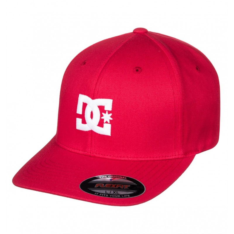 red dc hat